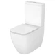 Унітаз-компакт 930 Cersanit Remo Pro Square Tornado 011 (CCKZ1016880001 / K3029-001) безобідковий, сидіння SLIM, білий глянець - зображення 2