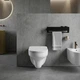 Унітаз підвісний Devit Simple 3810825 безобідковий з кришкою soft-close, Vortex Flush, білий глянець - изображение 4
