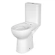 Унітаз-компакт Cersanit Etiuda 579 CLEAN ON 010 3/6 л без сидіння (K11-0221) - изображение 2