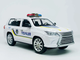 Поліцейська машинка 102 "Lexus LX" на радіокеруванні M5011 — біла модель з пультом - зображення 1