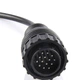 Перехідник OBD2 на OBD 14pin Mercedes Sprinter, VW LT, Ssang Yong для Autocom, Delphi - зображення 2