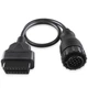 Перехідник OBD2 на OBD 14pin Mercedes Sprinter, VW LT, Ssang Yong для Autocom, Delphi - зображення 6