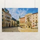 Постер Львов, Площадь Рынок, Lviv, интерьерный декор, A3 28×42 см (id0226) - изображение 1