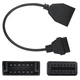 Перехідник GM12 pin - 16 pin obd 1 obd 2 для автосканерів з обд1 на обд2 (Daewoo, ZAZ, ВАЗ, Lanos, Sens) - изображение 2
