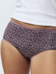 Набор трусиков из микрофибры Marks&Spencer миди High rise shorts 12(40) 5 шт brown mix 0244 - изображение 2