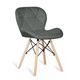 Стілець Hommex Romen Dark Grey (арт. H-145 Dark Grey MR) - зображення 3