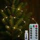 Гирлянда Роса 30 м 300 Led 8 режимов от USB Теплый белый G169-30-USB - изображение 3