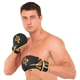Перчатки крабы спарринговые для MMA тренировочные с открытыми пальцами Hard Touch 00134 размер M Black-Gold - изображение 6