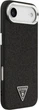 Etui na smartfon Guess Glitter Triangle Logo MagSafe do Apple iPhone Air Black (GUHMP17MPFGTSCMK) - obraz 4