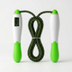Скакалка со счетчиком и PVC жгутом SP-Sport 667 длина 3м White-Green - зображення 2