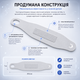 Фиксатор запястья Vilico 100 эластичный бандаж для запястья и кисти, универсальный, серый, 1 шт - изображение 7