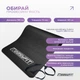 Килимок для йоги EasyFit NBR Soft-Touch 10 мм чорний спінений каучук (йогамат для фітнесу та пілатесу) SCTNBR10-BK - зображення 3