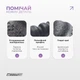Масажний ролик SlateShaper 45х15 см чорний (ролер, валик, циліндр для МФР та йоги, масажер для спини, ніг, рук, шиї) YL-SS45-Bk - зображення 4