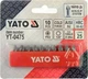 Насадка отвёрточная YATO, Phillips PH2 × 25 мм, HEX 1/4", 10 шт. - изображение 2