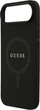 Etui na smartfon Guess Saffiano Classic Logo MagSafe do Apple iPhone Air Black (GUHMP17MPSAHMCK) - obraz 6