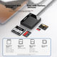 Кардрідер Ugreen 30231 USB 3.0 для SD/MicroSD/CF/MS 1 м - зображення 2
