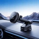 Автомобільний тримач ACEFAST D67 QI2 MagSafe cooling wireless charging car holder with suction cup 25W Black - изображение 5