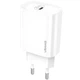 Мережевий зарядний пристрій USAMS T39 US-CC131 Single Port PD Fast Charger 20W White - изображение 1