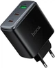 Сетевое Зарядное Устройство Hoco C160A 2USB-C/1USB QC/PD65W Черное - изображение 3