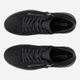 Жіночі кеди замшеві низькі ECCO Move W Zip Lace Sneaker 22381350472 36 Чорні (194892060584) - зображення 5