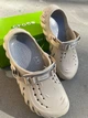 Кроксы Crocs Echo Clog Stucco бежевые, Crocs 207937-160, Roomy Fit кроксы бежевые Эчо Клог 41-42 (М8/M10) - изображение 6