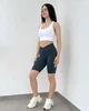 Женские спортивные велошорты V-Shape с эффектом Push-Up для фитнеса повседневной носки Изумрудный S (VVP8S) - изображение 1