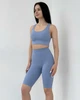 Женские спортивные велошорты без эффекта Push-Up для бега тренировок йоги велосипедистов Голубой XL (VBP9XL) - изображение 3