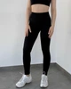 Женские спортивные легинсы лосины с эффектом Push-Up Premium качества для фитнеса повседневной носки пуш-ап Чёрный L (LP1L) - изображение 1