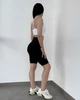 Женские спортивные велошорты V-Shape с эффектом Push-Up для фитнеса повседневной носки Чёрный S (VVP1S) - изображение 4