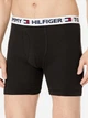 Набор трусов боксеров мужских хлопковых Tommy Hilfiger 131773473 L 4 шт Черных (1160737097) - изображение 2