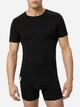 Набор футболок нательных мужских хлопковых Lacoste 613713436 L 3 шт Черный/Белый (1160623517) - изображение 3