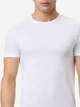 Набор футболок нательных мужских хлопковых Lacoste 613713436 L 3 шт Черный/Белый (1160623517) - изображение 5