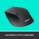 Миша Logitech M720 Triathlon Wireless/Bluetooth Black - изображение 4