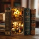 Бук Нук Світ у рамці Ван Гога Інтер'єрний конструктор Book Nook A World within the Frame Van Gogh DIY BV02-015 - зображення 2