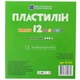 Пластилін Барвінок 6-433 12 кольорів x 20г (11060496) - изображение 3