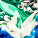 Ткань трикотаж Flora IDEIA 230 гр/м2 150 см, трикотаж для платьев, блузок и вечерней одежды зеленый м.п. - изображение 5