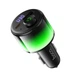 FM-трансмітер HOCO E166 Path car BT FM transmitter BT6.0 42W Black - зображення 5