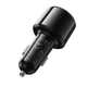 FM-трансмітер HOCO E166 Path car BT FM transmitter BT6.0 42W Black - зображення 6