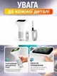 Мікроскоп дитячий цифровий для дітей з екраном 1000x портативний LCD LED підсвітка фото відеозапис навчальний науковий шкільний для спостереження природи дослідів експериментів комплект для навчання і розвитку компактний подарунок дітям KLODY KM-2000 HD - зображення 7