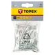 Заклепки Topex (4x16 мм, 50 шт) алюмінієві (23496) - зображення 1