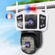 Поворотна Wi-Fi камера відеоспостереження YOOSEE 3MP IP66 з автоматичним стеженням та 10х зумом для вуличного використання з двостороннім аудіозв'язком - зображення 10