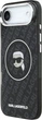 Etui na smartfon Karl Lagerfeld IML Karl Head Logo MagSafe do Apple iPhone Air Black (KLHMP17MHMKBKHOK) - obraz 2