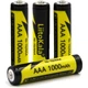 Акумулятор AAA 1000mAh, 1.2V NI-MH, rechargeable battery, LiitoKala, blister 5 pcs - зображення 2