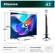 Телевізор Hisense 43" 43A6S - зображення 2