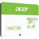 Memory card SD Micro 64GB Acer MSC100 SDXC C10/U3/V30/A1, Retail - зображення 2