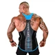 Майка чоловіча спортивна "Strong Lift Wear" чорна з синім 3XL - изображение 2
