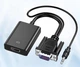 Адаптер переходник с VGA + 3.5 мм аудио на HDMI Usams с усилением сигнала USB-microUSB - изображение 3