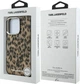 Etui na smartfon Karl Lagerfeld IML Leopard Pattern MagSafe do Apple iPhone 16 Pro Max Brown (KLHMP16XHDLEOICW) - obraz 8
