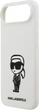 Etui na smartfon Karl Lagerfeld Silicone Karl Sketch & Logo MagSafe do Apple iPhone Air White (KLHMP17MSKIGROH) - obraz 6