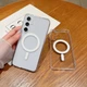 Чехол противоударный Clear Case Ultra Hybrid with MagSafe для Samsung Galaxy S25 FE (S731) Прозорий - изображение 10